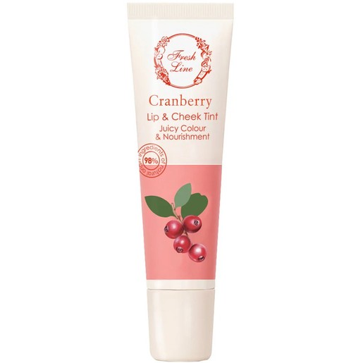 Fresh Line Juicy Colour & Nourishment Cranberry Tint Lip & Cheek Balm 10ml