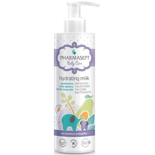Pharmasept Baby Care Hydrating Milk for Body & Face, Sensitive Skin 250ml Pharmasept Baby Care Hydrating Milk for Body & Face, Sensitive Skin 250ml