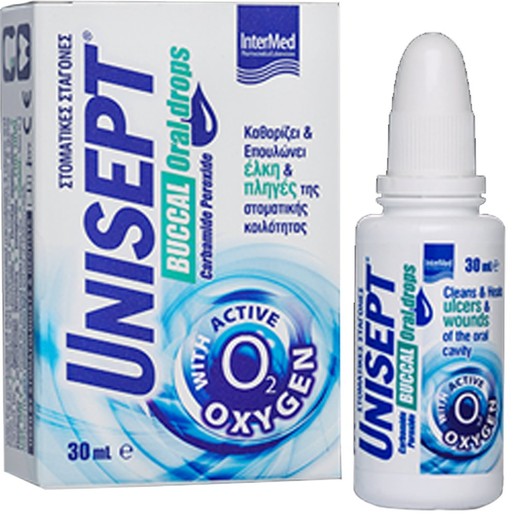 Intermed Unisept Buccal Oral Drops 30ml