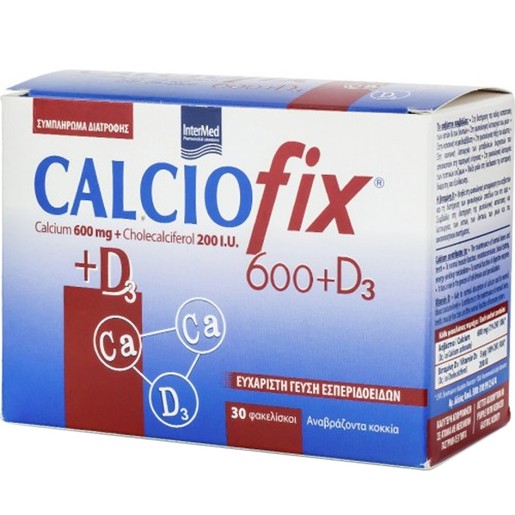 Intermed Calciofix Calcium 600mg & D3 200IU 30 Sachets