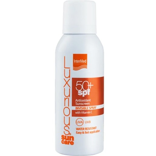 Luxurious Suncare Antioxidant Sunscreen Invisible Spray Face & Body Spf50+, 100ml