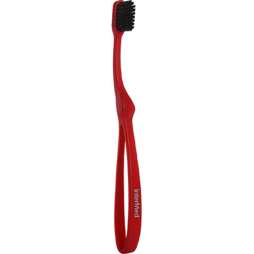 Intermed Professional Ergonomic Toothbrush Soft 1 Τεμάχιο - Κόκκινο