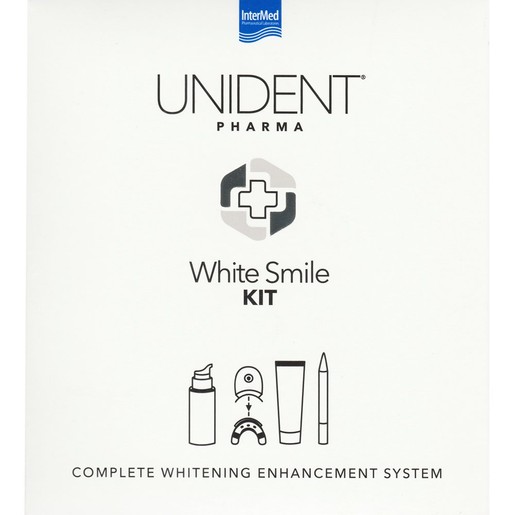 Intermed Unident Pharma Promo White Smile Toothpaste 75ml & Photoacticated Gel 50g & Whitening Gel Pen 3ml & Photoactivation Device 1 Τεμάχιο & Dental Applicator 1 Τεμάχιο Intermed Unident Pharma Promo White Smile Toothpaste 75ml & Photoacticated Gel 50g & Whitening Gel Pen 3ml & Photoactivation Device 1 Τεμάχιο & Dental Applicator 1 Τεμάχιο