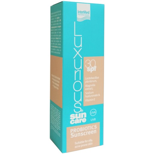 Luxurious Sun Care Probiotics Sunscreen Fluid Spf30, 75ml Luxurious Sun Care Probiotics Sunscreen Fluid Spf30, 75ml