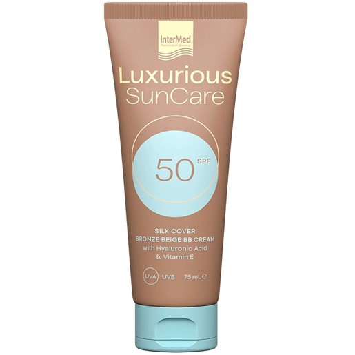 Luxurious SunCare Silk Cover BB With Hyaluronic Acid Spf50 Cream 75ml - Bronze Beige