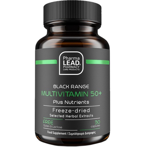 Pharmalead Black Range Multivitamin 50+ Freeze-Dried Selected Herbal Extracts 30caps