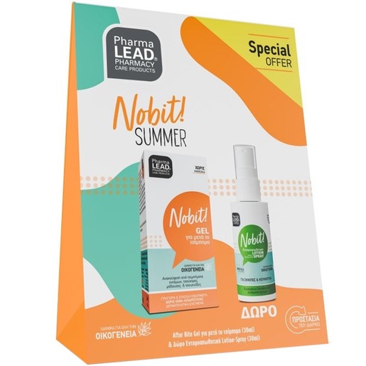 Pharmalead Promo Nobit After Bite Gel 30ml & Δώρο Insect Repellent Lotion Spray 30ml Pharmalead Promo Nobit After Bite Gel 30ml & Δώρο Insect Repellent Lotion Spray 30ml