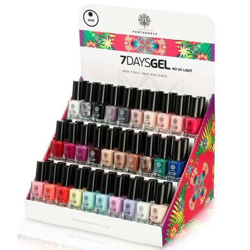 Garden Of Panthenols 7 Days Gel Nail Color No UV Light Ημιμόνιμο Βερνίκι-Gel Πολύ Μεγάλης Διάρκειας 12ml Garden Of Panthenols 7 Days Gel Nail Color No UV Light Ημιμόνιμο Βερνίκι-Gel Πολύ Μεγάλης Διάρκειας 12ml