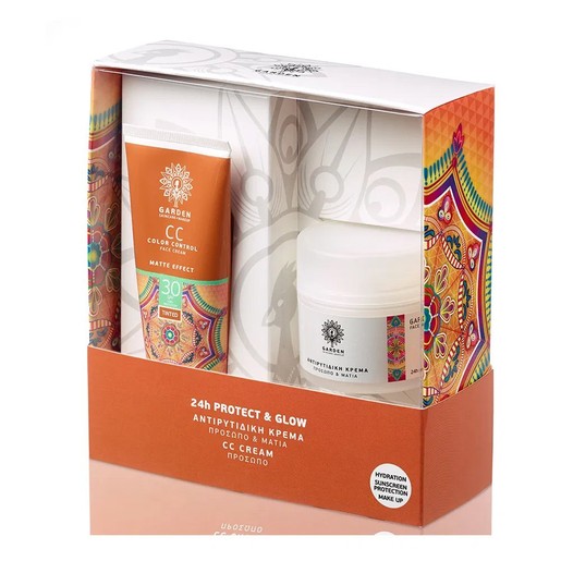 Garden of Panthenols Πακέτο Προσφοράς CC Color Control Matte Effect Face Cream Spf30, 50ml & Αντιρυτιδική Προσώπου Ματιών 50ml Garden of Panthenols Πακέτο Προσφοράς CC Color Control Matte Effect Face Cream Spf30, 50ml & Αντιρυτιδική Προσώπου Ματιών 50ml