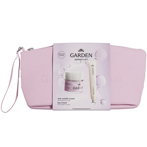 Garden Promo Anti-Wrinkle Cream with Hyaluronic Acid for Face & Eyes 50ml & Anti-Wrinkle & Repair Cream 20ml & Δώρο Νεσεσέρ 1 Τεμάχιο