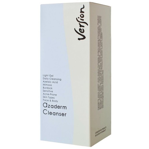 Version Azaderm Cleanser Daily Cleansing Light Face & Body Gel 200ml