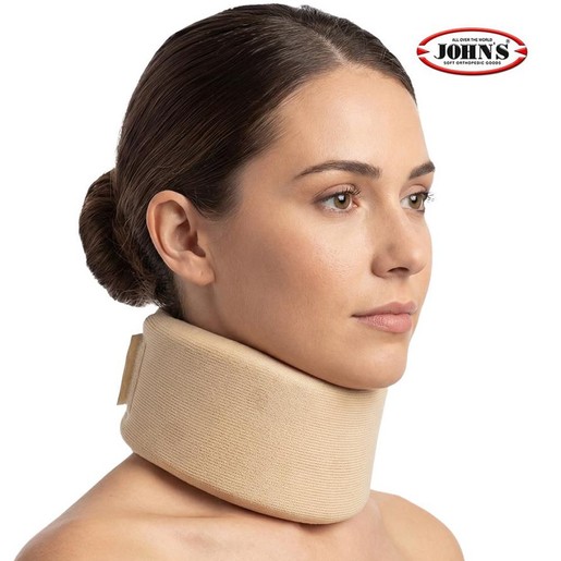 John\'s Cervical Collar Soft XL Beige Κωδ 15098, 1 Τεμάχιο