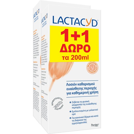 Lactacyd Promo Classic Intimate Washing Lotion 500ml (300ml+200ml Δώρο)