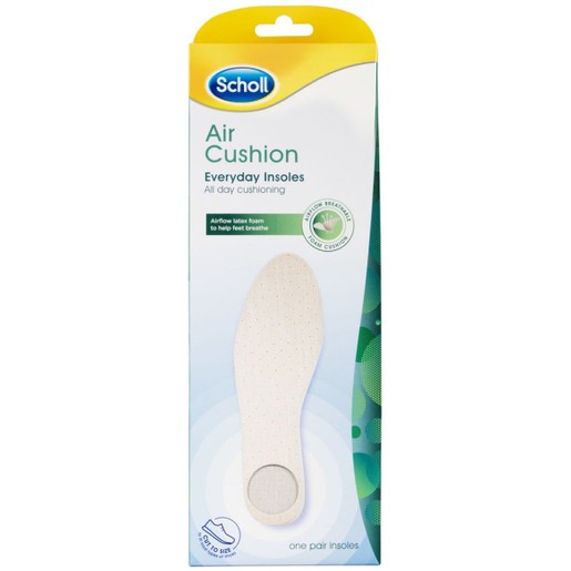 Scholl Air Cushion Everyday Insoles One Size 1 Ζευγάρι