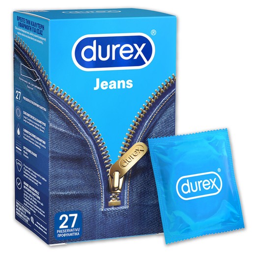 Durex Jeans Large, Easy On 27 Τεμάχια