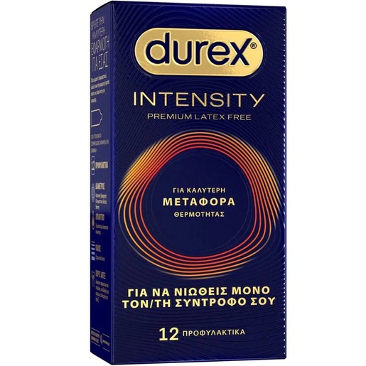 Durex Intensity Premium Latex Free Condoms 12 Τεμάχια