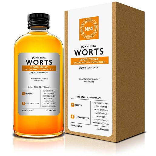 John Noa Worts Σιρόπι Υγείας Κατάλληλο για Ενυδάτωση 250ml John Noa Worts Σιρόπι Υγείας Κατάλληλο για Ενυδάτωση 250ml