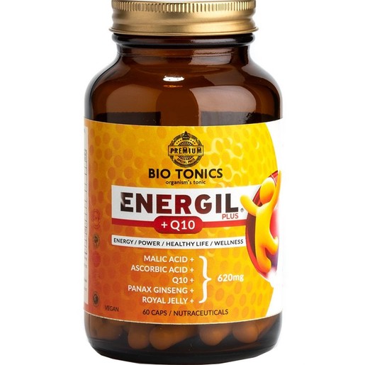 Bio Tonics Energil +Q10, 60caps