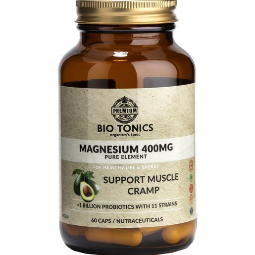 Bio Tonics Magnesium 400mg 60caps