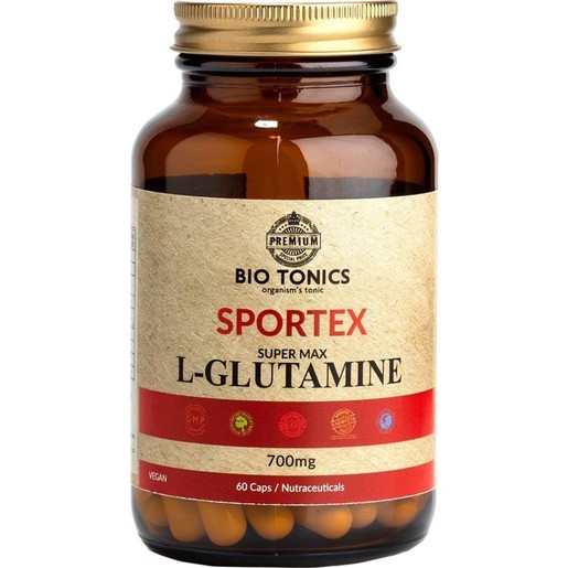 Bio Tonics Sportex Super Max L-Glutamine 700mg 60caps