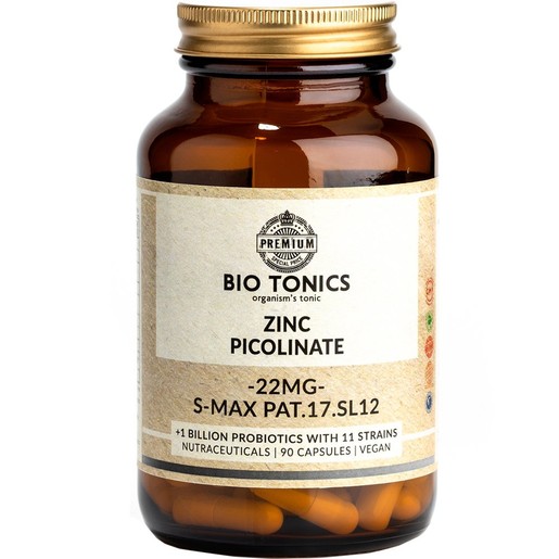Bio Tonics Zinc Picolinate 22mg 90caps Bio Tonics Zinc Picolinate 22mg 90caps