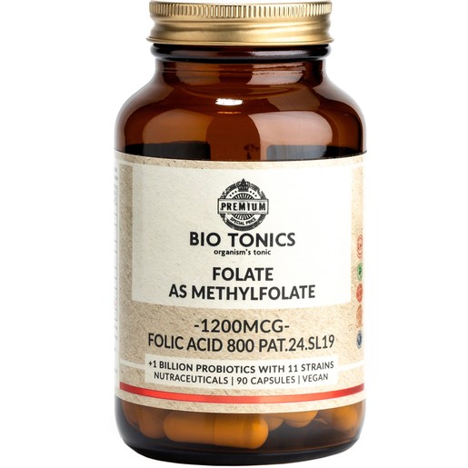 Bio Tonics Folate 1200μg 90caps