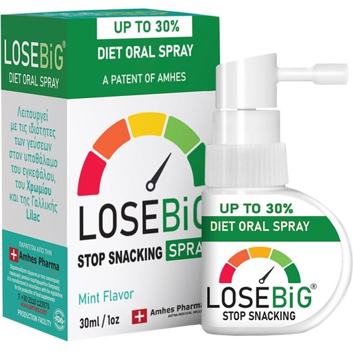 Losebig Stop Snacking Diet Oral Spray 30ml - Mint