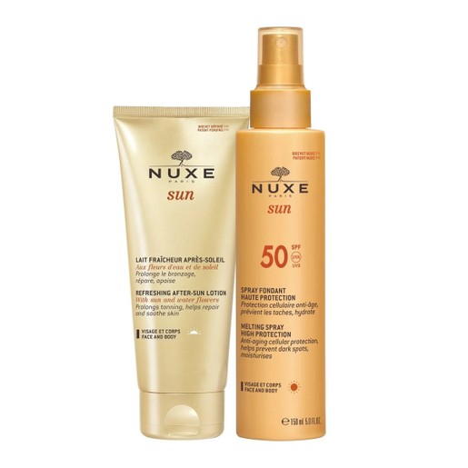Nuxe Πακέτο Προσφοράς Sun Milky Spray Fondant Haute Protection Spf50 Face & Body 150ml & Δώρο Refreshing After Sun Lotion 100ml Nuxe Πακέτο Προσφοράς Sun Milky Spray Fondant Haute Protection Spf50 Face & Body 150ml & Δώρο Refreshing After Sun Lotion 100ml