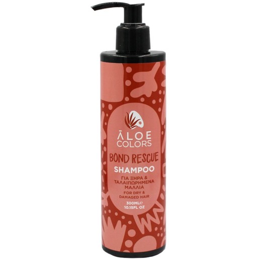 Aloe Colors Bond Rescue for Damaged & Dry Hair Shampoo 300ml Aloe Colors Bond Rescue for Damaged & Dry Hair Shampoo 300ml