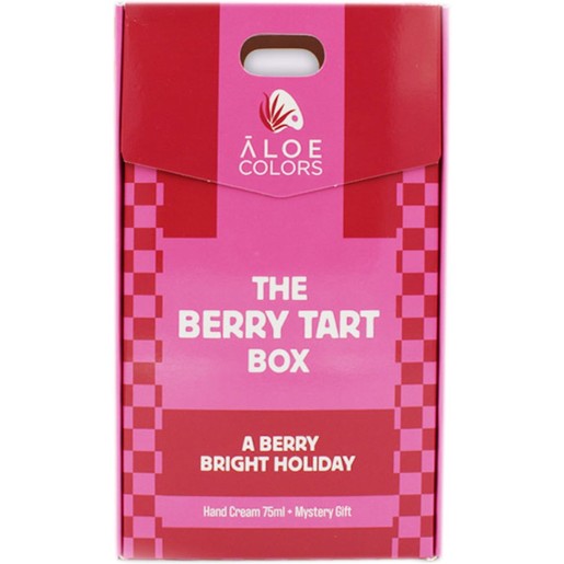 Aloe Colors Promo The Berry Tart Box A Berry Bright Holiday Hand Cream 75ml & Δώρο Mystery Gift