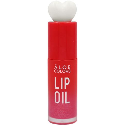 Aloe Colors Cherry Pop Lip Oil 10ml Red