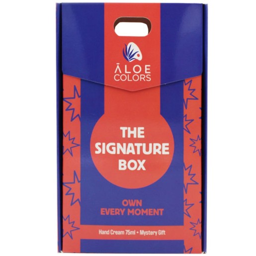 Aloe Colors Promo The Signature Box Own Every Moment Hand Cream 75ml & Δώρο Mystery Gift