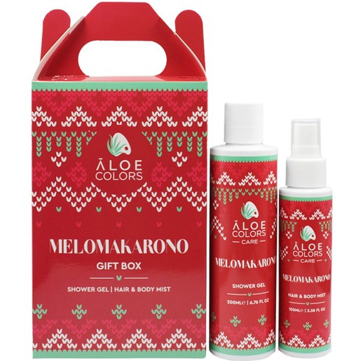 Aloe Colors Promo Melomakarono Shower Gel 200ml & Hair & Body Mist 100ml