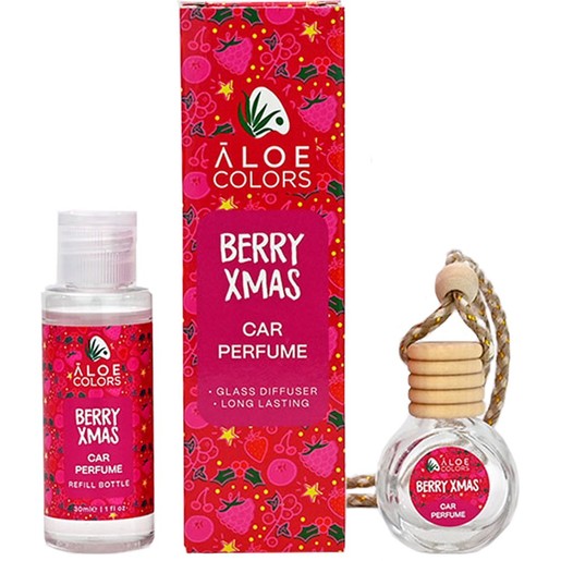 Aloe Colors Berry Xmas Car Perfume 30ml