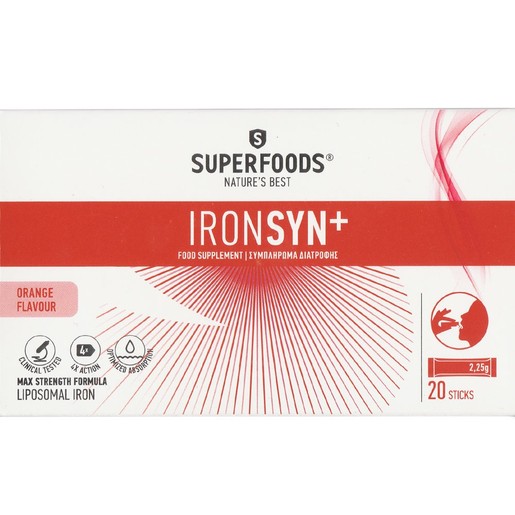 Superfoods Ironsyn+ 20 Sticks