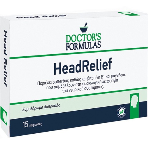 Doctor\'s Formulas Head Relief 15caps