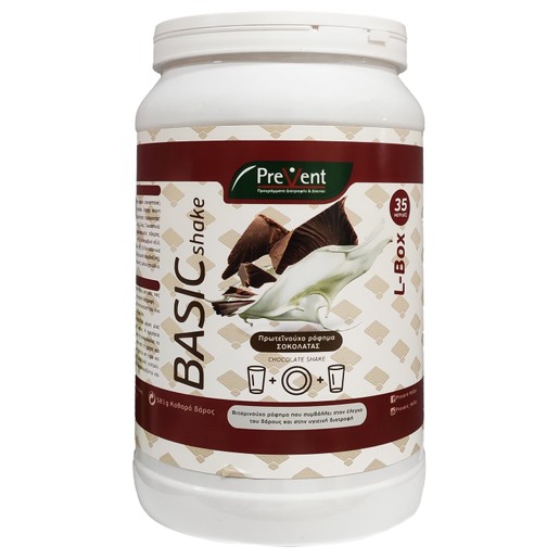 Prevent Basic Shake Chocolate L-Box 581gr Prevent Basic Shake Chocolate L-Box 581gr