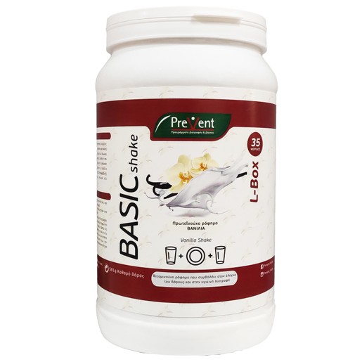 Prevent Basic Shake Vanilla L-Box 581gr Prevent Basic Shake Vanilla L-Box 581gr