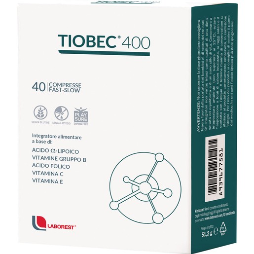 Laborest Tiobec 400, 40tabs