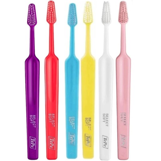 TePe Select Soft Toothbrush 6 Τεμάχια - Multicolor 35