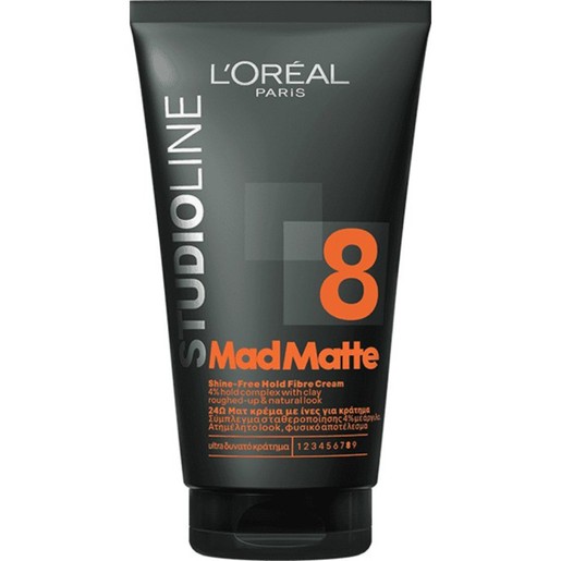L\'Oreal Paris StudioLine Mad Matte Ultra Shine-Free Hold Fibre Cream 150ml