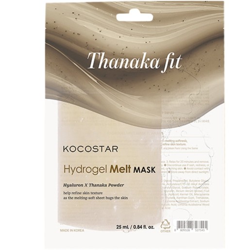 Kocostar Thanaka Fit & Hyaluron Hydrogel Melt Mask 25ml