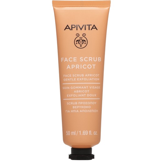 Apivita Face Scrub With Apricot 50ml
