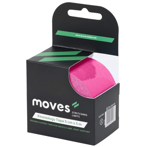 Alfacare Moves Kinesiology Tape 5cm x 5m - Ροζ Alfacare Moves Kinesiology Tape 5cm x 5m - Ροζ