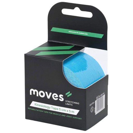 Alfacare Moves Kinesiology Tape 5cm x 5m - Μπλε Alfacare Moves Kinesiology Tape 5cm x 5m - Μπλε