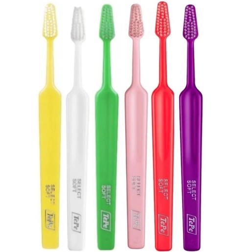 TePe Select Soft Multicolor Toothbrush 6 Τεμάχια