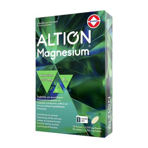 Altion Magnesium 375mg 30tabs Altion Magnesium 375mg 30tabs