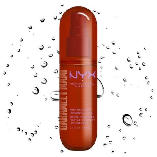 Nyx Professional Makeup Hair & Body Fragrance Mist 160ml - Caramelt Mami