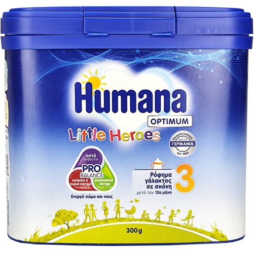 Humana Optimum Little Heroes 3, 12m+, 300g