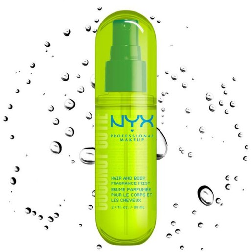 Nyx Professional Makeup Hair & Body Fragrance Mist 160ml - Coconut Cutie